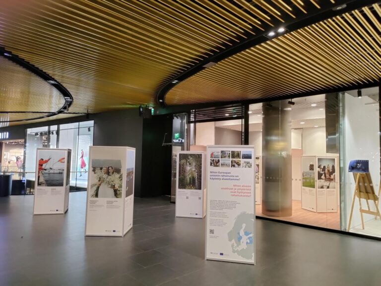 Central Baltic -ohjelman loppunäyttely tulee kaupunkilaisten keskelle